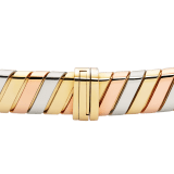 Bvlgari Tubogas 18 kt yellow, white and rose gold necklace CL860075 image 2