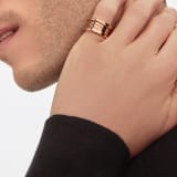 B.zero1 four-band ring in 18 kt rose gold. B-zero1-4-bands-AN856732 image 5