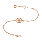 Fiorever 18 kt rose gold bracelet set with a central diamond (0.10 ct) BR858441 image 2
