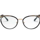 Serpenti Colorhapsody Cat-Eye-Brille aus Metall 904140 image 2
