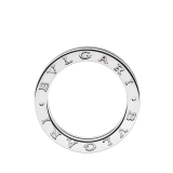 B.zero1 18K 白金單環戒指，螺旋飾以密鑲鑽石。 B-zero1-1-bands-AN850656 image 2