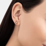 Fiorever 18 kt rose gold earrings, set with two central diamonds. 355327 image 2