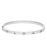 Bracelet jonc B.zero1 Essential en or blanc 18 K BR859969 image 2