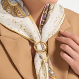 Anello per foulard Orbits in metallo con finiture oro chiaro. 246605 image 1