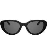 Serpenti Forever oval acetate sunglasses with enamelled snakehead embellishment 904388 image 2