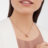 Lunar New Year Special Edition. Serpenti Viper 18 kt rose gold pendant necklace set with rubies on the head. 358888 image 1