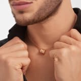 Serpenti Viper pendant necklace in 18 kt rose gold set with demi-pavé diamonds 357794 image 5