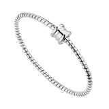 B.zero1 bangle bracelet in 18 kt white gold BR860842 image 1