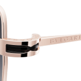 B.zero1 square metal sunglasses with Tubogas decor on the temples 904390 image 3
