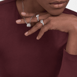 Serpenti Viper one-coil 18 kt white gold ring AN860544 image 2