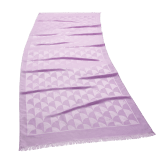 Étole Maxi Calla en laine et soie fine couleur améthyste claire. Modèle confectionné à 60&nbsp;% de soie et 40&nbsp;% de laine. 246492 image 1