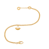 DIVAS' DREAM 18 kt yellow gold bracelet with pendant set with a mother-of-pearl element BR859361 image 2