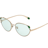 Serpenti "True colours" cat-eye metal sunglasses 904158 image 1