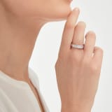 BVLGARI BVLGARI 18K 白金戒指，鑲飾鑽石。 AN853348 image 3