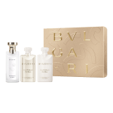 Immerse yourself into the enchantment of the Christmas season and celebrate the magic of gifting with the Eau Parfumée Thé Blanc Christmas set containing a 75 ml Eau de Toilette, a 75 ml Body Lotion and a 75 ml Shower Gel. 42698 image 1