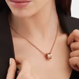 B.zero1 pendant necklace in 18 kt rose gold 358348 image 4