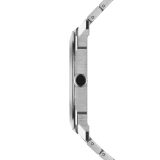Octo Finissimo Automatic watch with satin-polished titanium case and bracelet, extra-thin mechanical manufacture movement, automatic winding, small seconds and opaline titanium dial. Water-resistant up to 30 metres. 104351 image 3