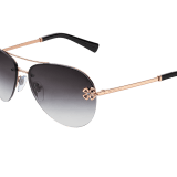 Bvlgari „Fiorever“ Sonnenbrille in Pilotenform mit Doppelsteg. 903999 image 1
