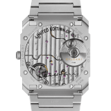 Octo Finissimo Lee Ufan Special Edition watch with mechanical manufacture ultra-thin movement, automatic winding, hand-filed titanium case and bracelet, stainless-steel sunray-polished bezel and mirror-effect dial. Water-resistant up to 30 metres. Limited Edition of 150 pieces 104132 image 4