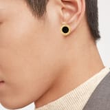 Bvlgari Bvlgari 耳針式單耳耳環,18K 黃金材質,鑲飾縞瑪瑙。 361649 image 2