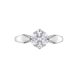 Dedicata a Venezia: Torcello platinum ring with a round brilliant cut diamond 343723 image 4