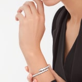 Serpenti Viper one-coil 18 kt white gold bracelet BR860037 image 1