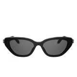 Serpenti Forever sunglasses with acetate oval frame and enamelled snakehead embellishment 904437 image 2