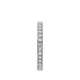 Dedicata a Venezia Ehering aus Platin, voll ausgefasst mit Diamant-Pavé AN854635 image 2