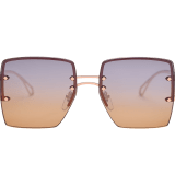 Serpenti "Vipermesh" squared metal sunglasses 904184 image 2