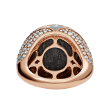 Monete Ring aus 18 Karat Roségold mit einer antiken Münze, Perlmutt-Elementen und Diamant-Pavé AN858424 image 4