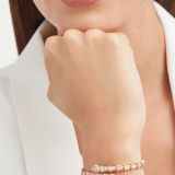 Serpenti Viper one-coil 18 kt rose gold bracelet set with full pavé diamonds BR860191 image 1
