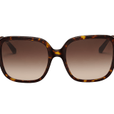 Serpenti “Back-to-scale” acetate square sunglasses. 904036 image 2