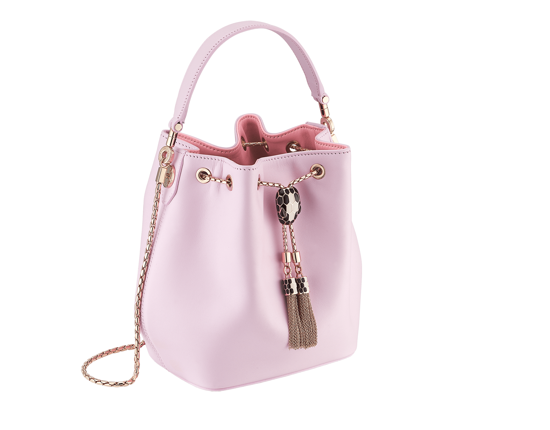 serpenti forever bucket bag