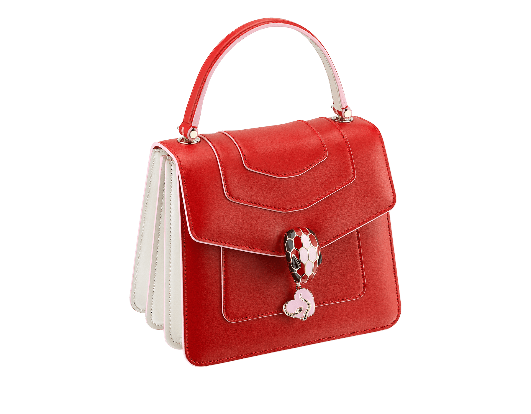bulgari serpenti bag red