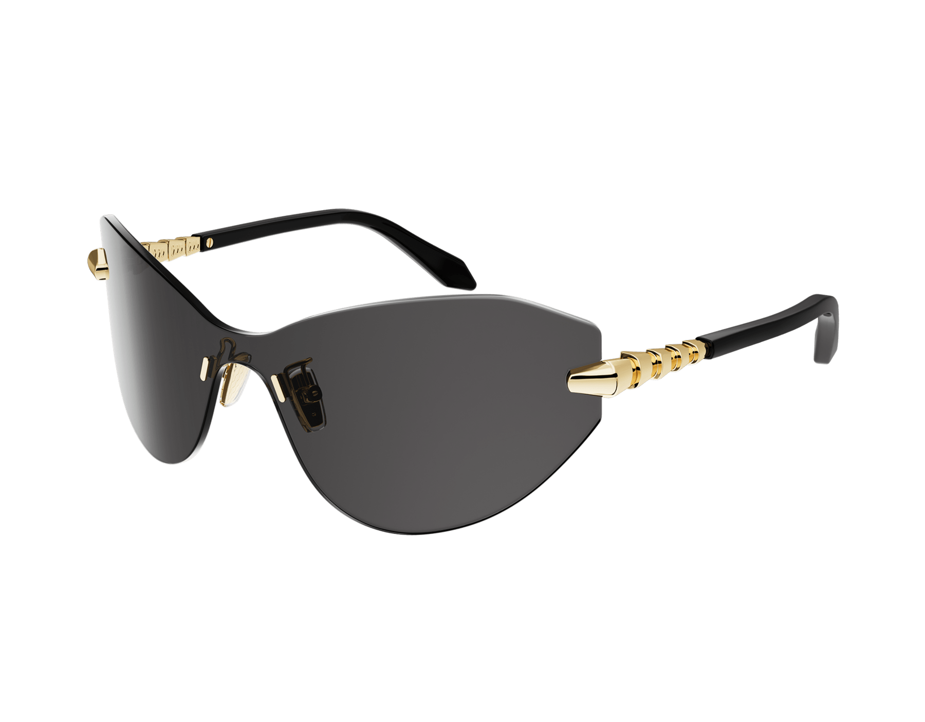 Serpenti Viper 包覆式太陽眼鏡，鏡腳飾以蛇鱗元素，靈感來自經典珠寶。 904411 image 1