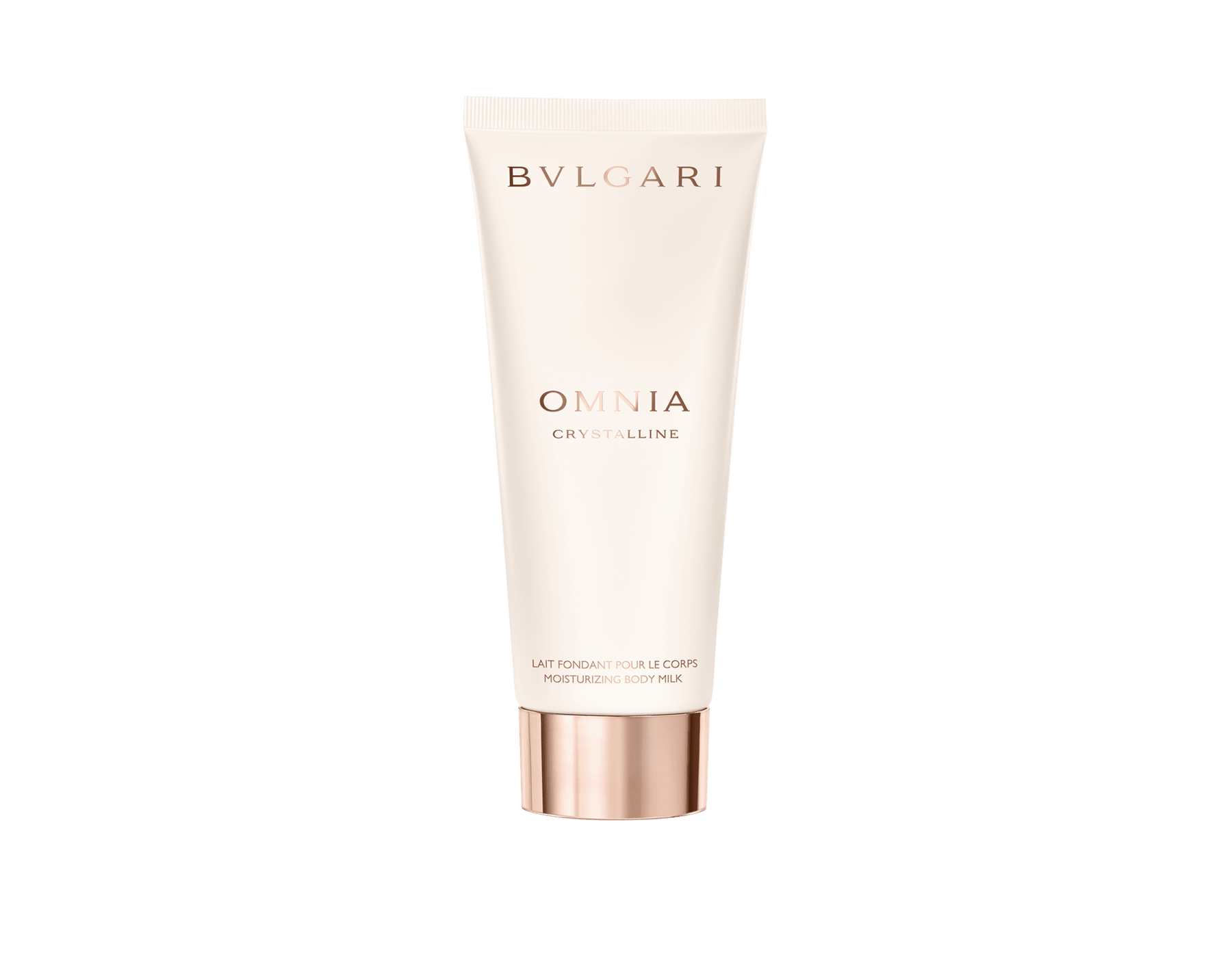 A silky, moisturising body milk scented with the luminous notes of the Omnia Crystalline Eau de Parfum, leaving the skin hydrated and delicately perfumed. 42436 image 1