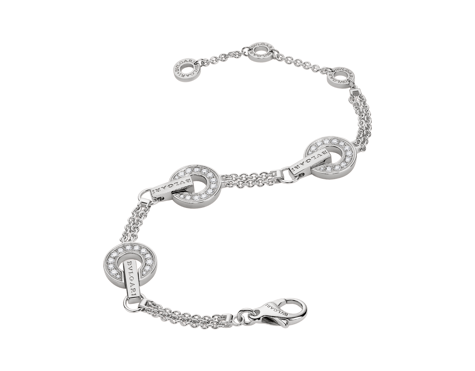 bvlgari white gold bracelet