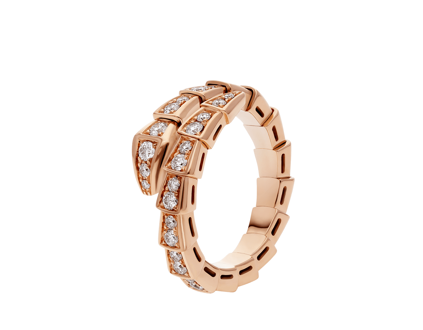 bvlgari ring with diamond