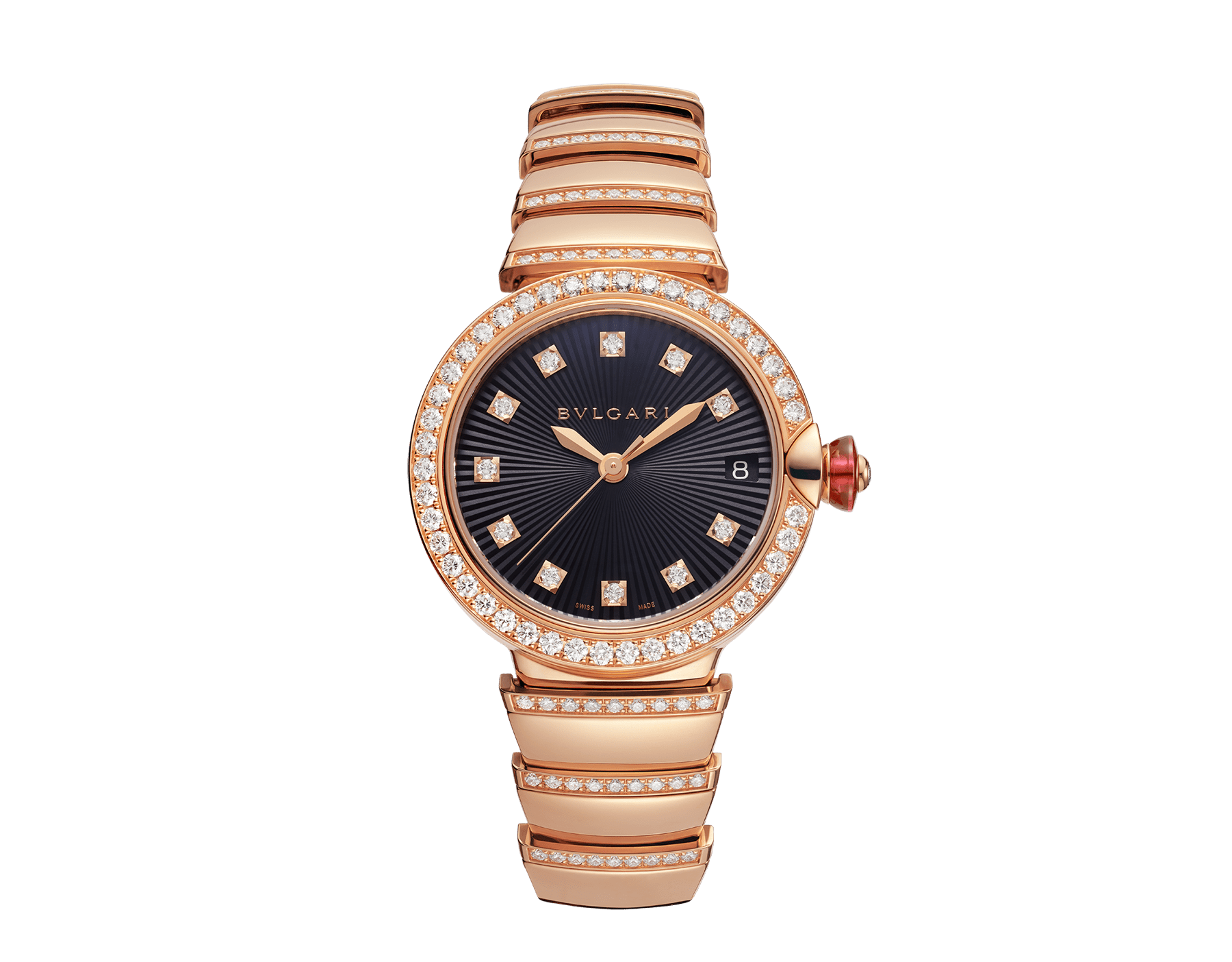 bvlgari uhr rosegold