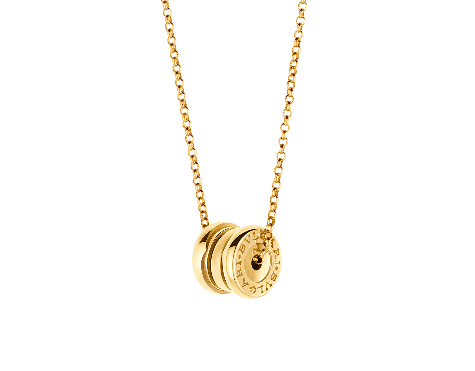 B.zero1 Halskette mit Anhänger aus 18 Karat Gelbgold 359730 image 1