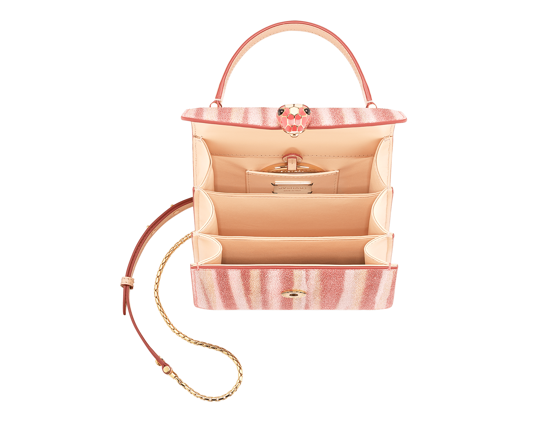 peach crossbody bag