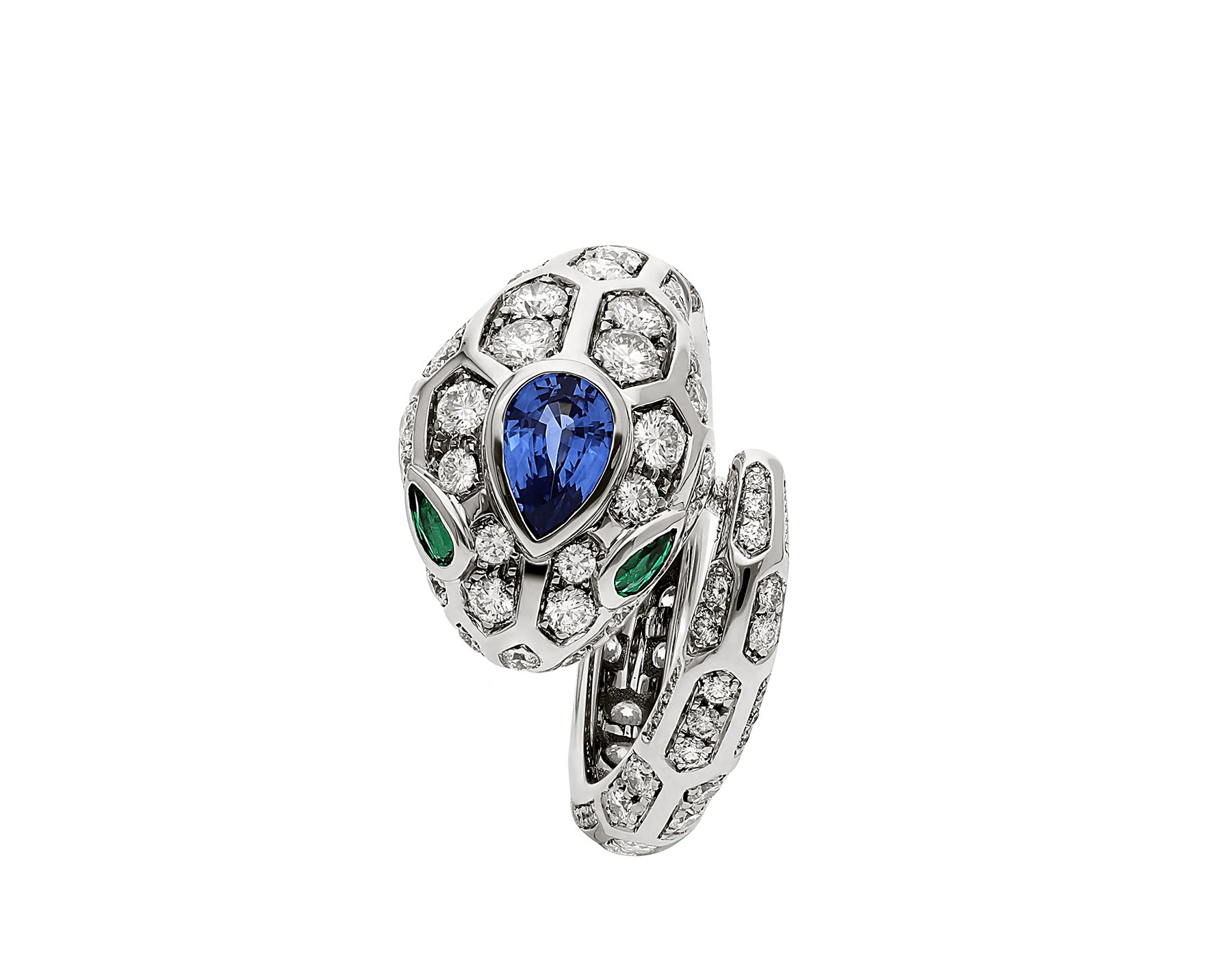 bvlgari blue diamond ring