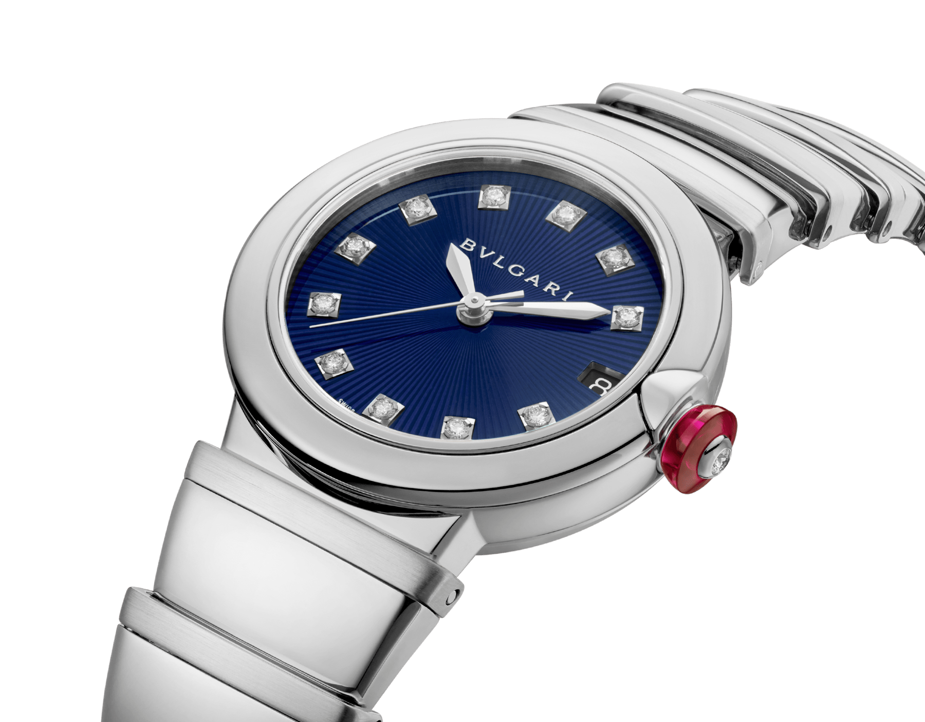 bulgari quadrante blu