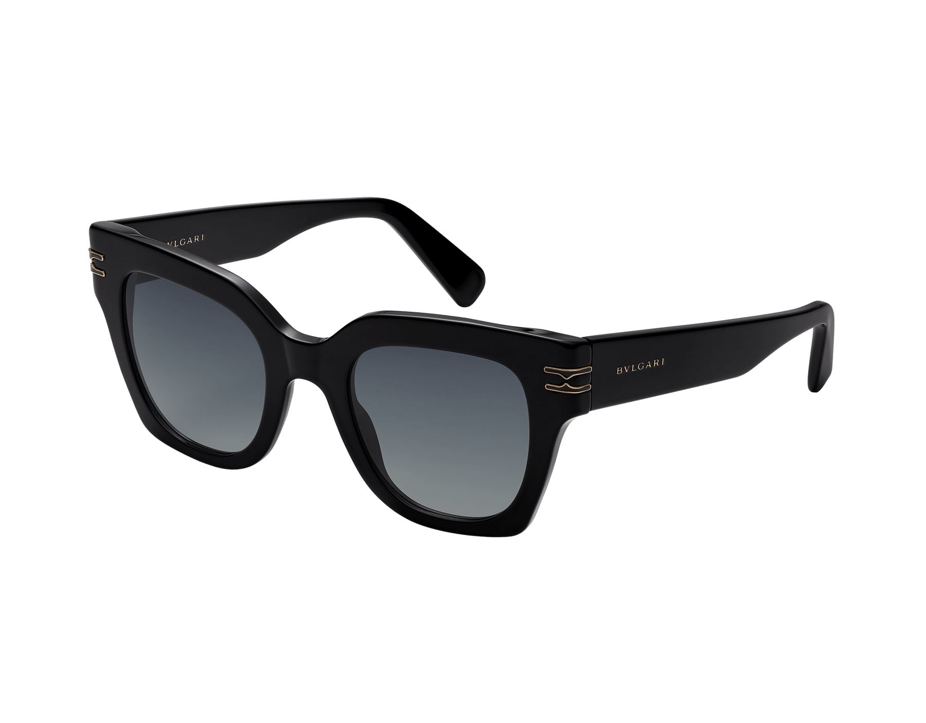 B.zero1 geometric acetate sunglasses with iconic decor BV40013I image 1