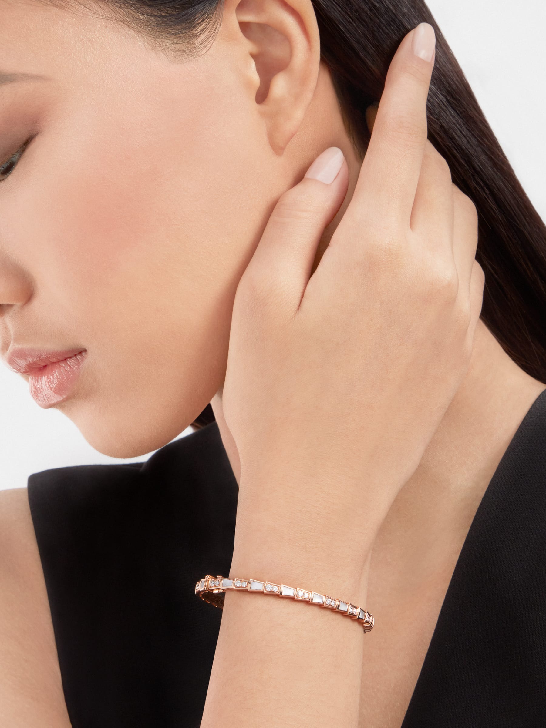 bulgari serpenti bracelet rose gold