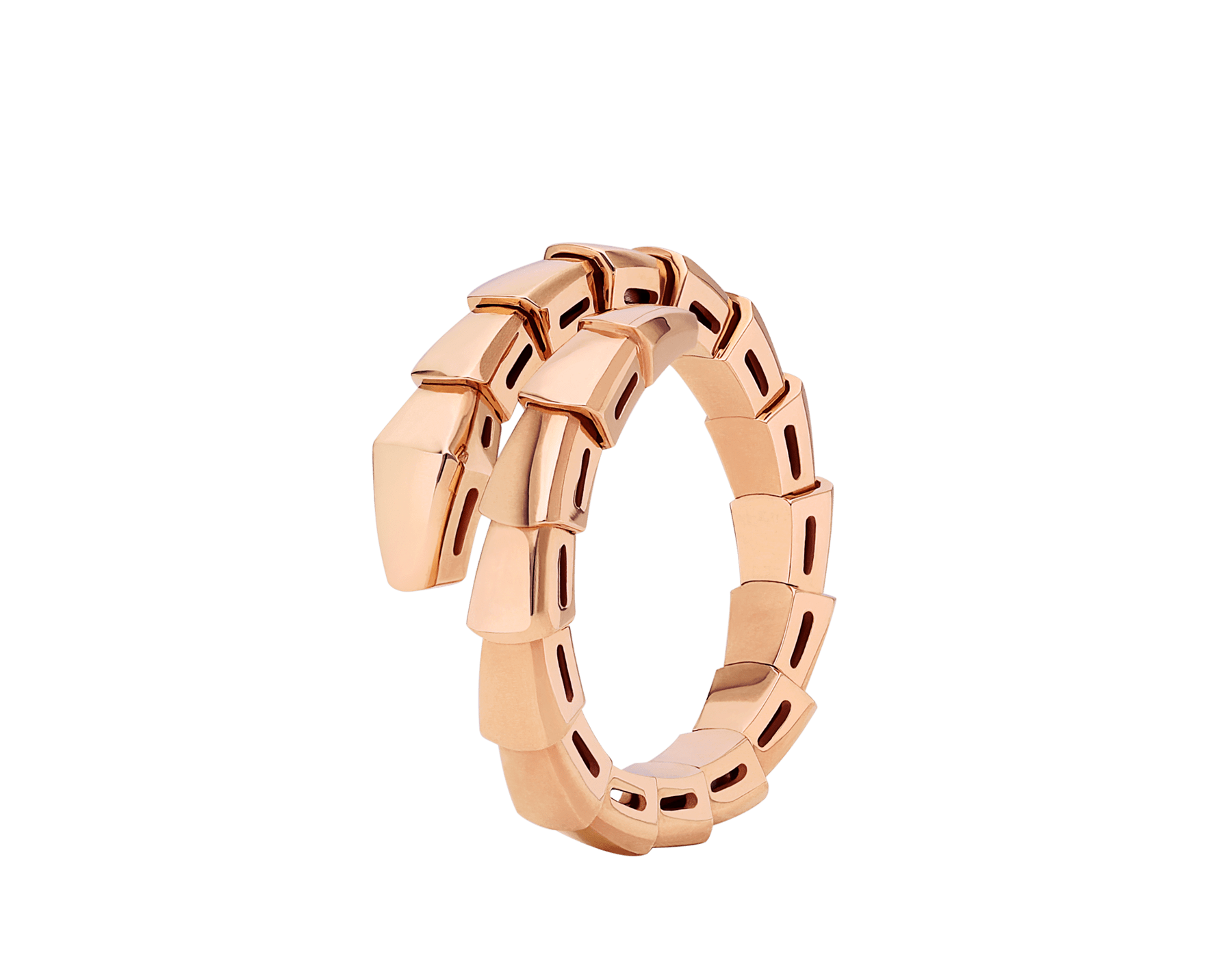 Anello a spirale Serpenti Viper in oro rosa 18 kt. AN860543 image 1