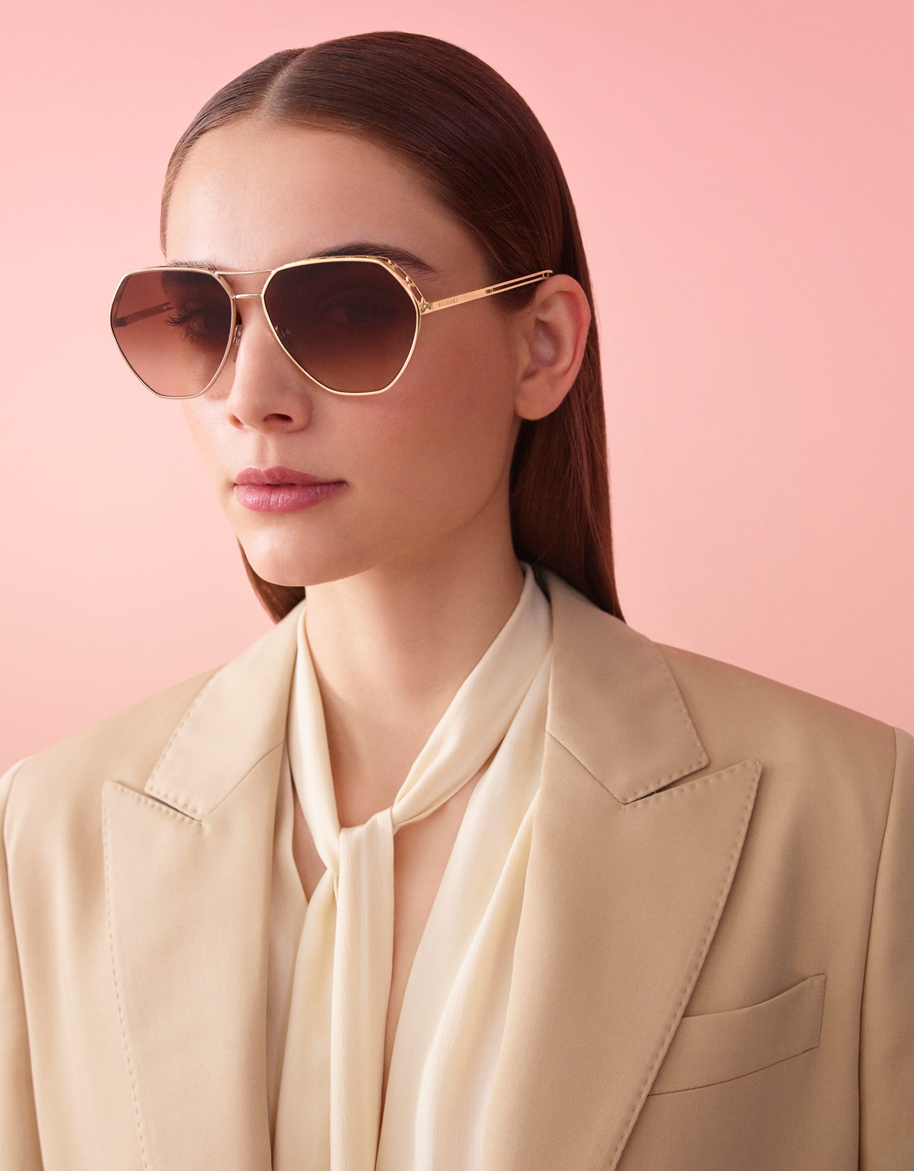 bvlgari oversized sunglasses