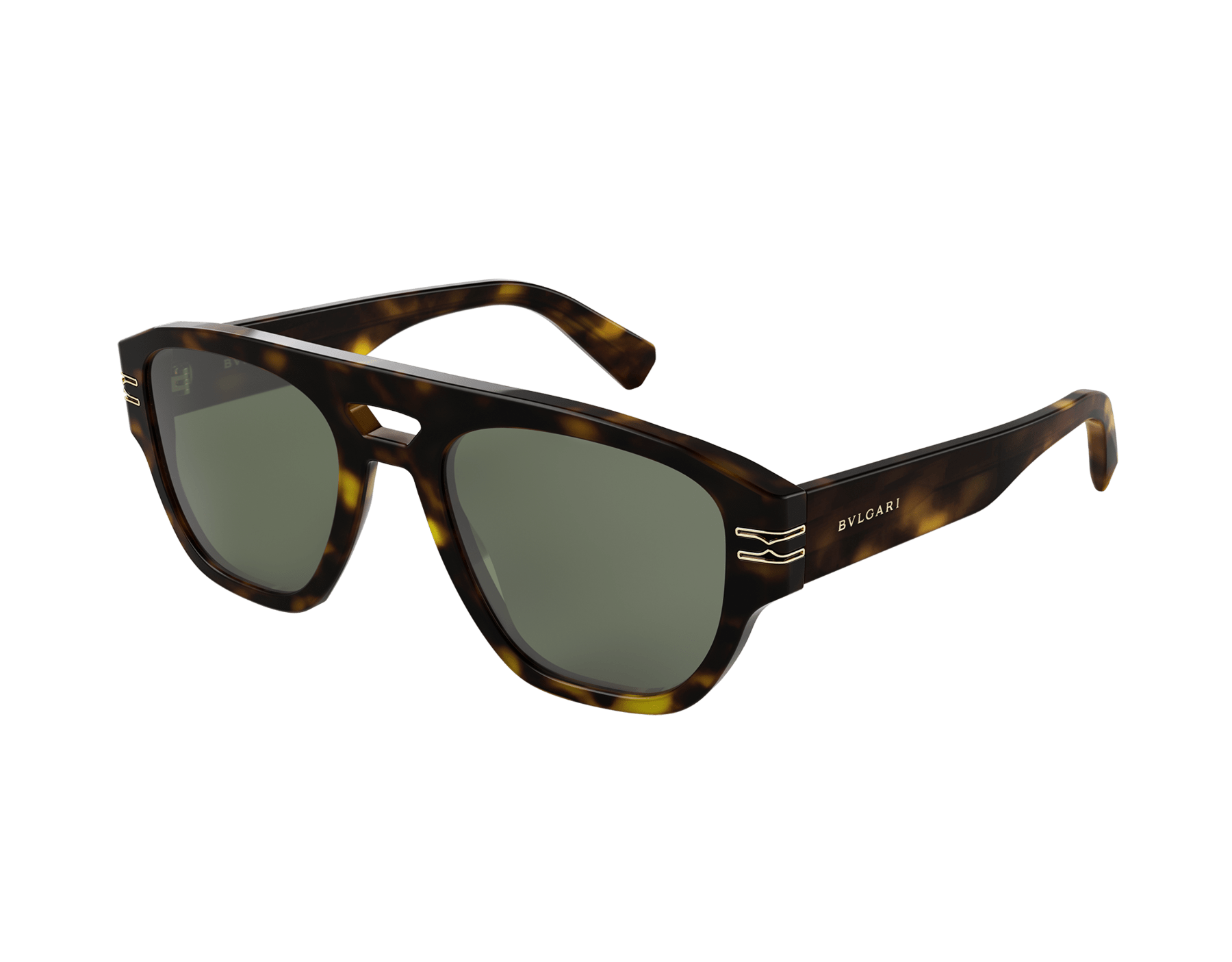 Lunettes de soleil B.zero1 à monture aviateur en acétate avec détails emblématiques BV40040I image 1