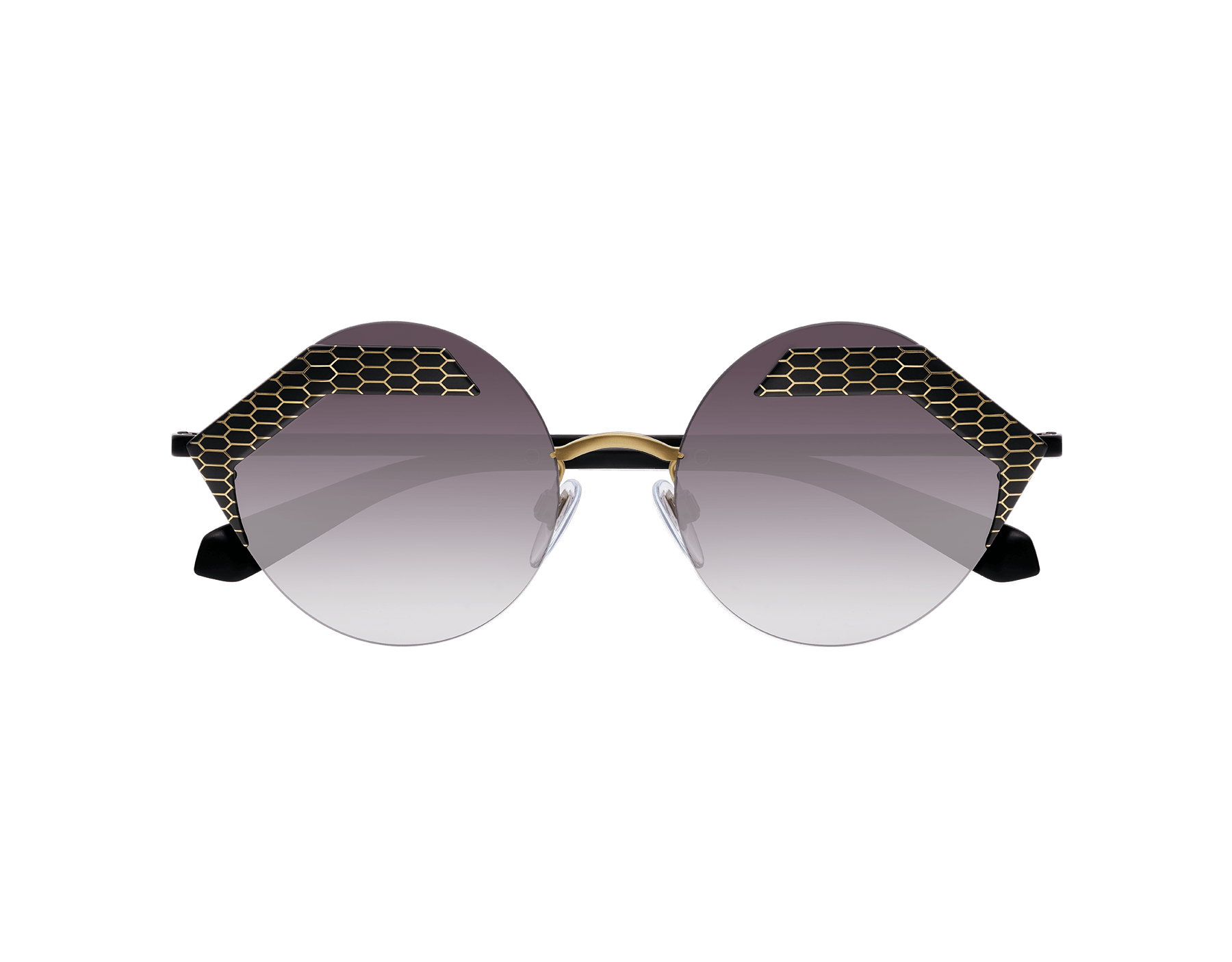 bvlgari round sunglasses