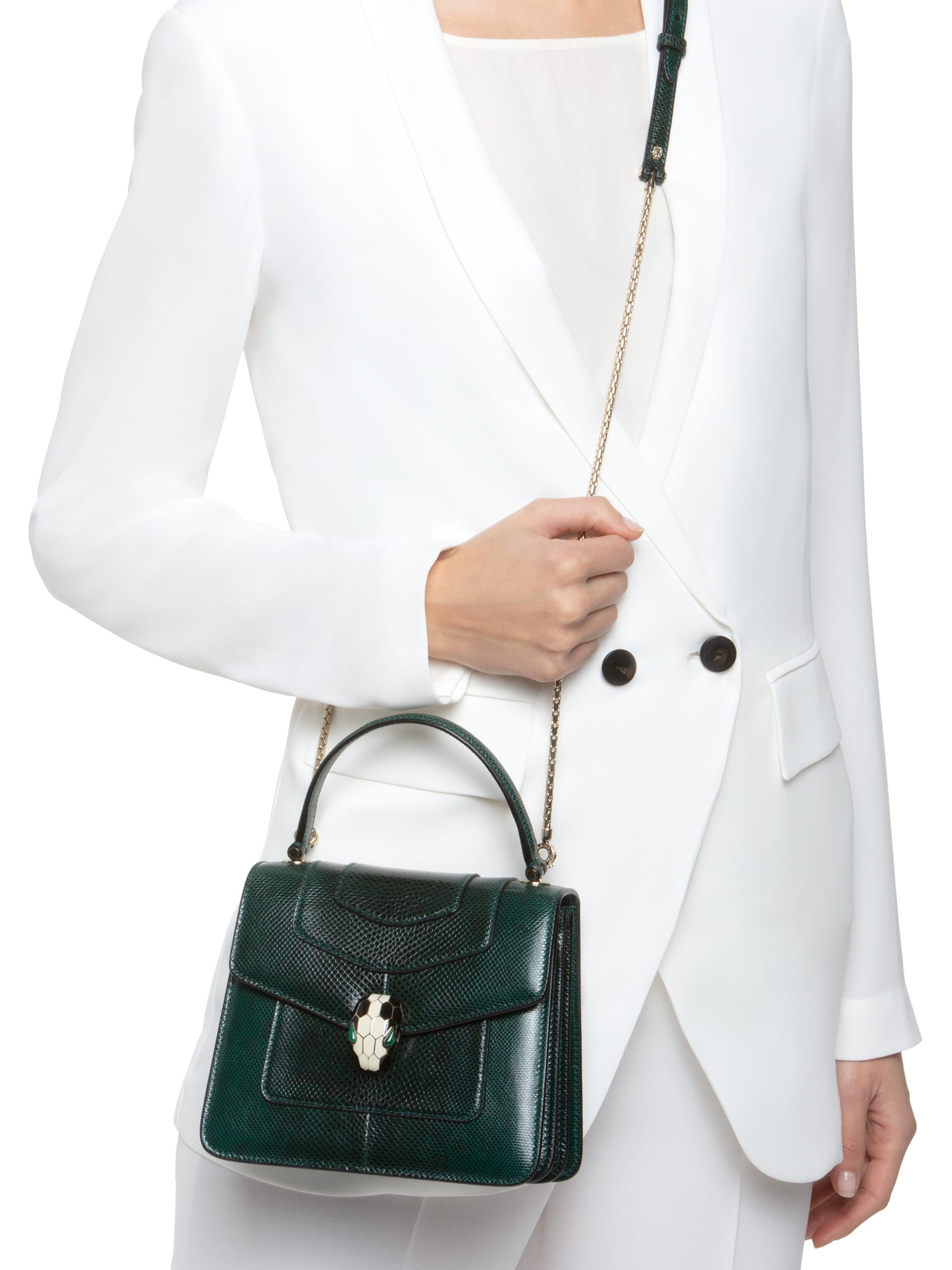 serpenti forever flap cover bag